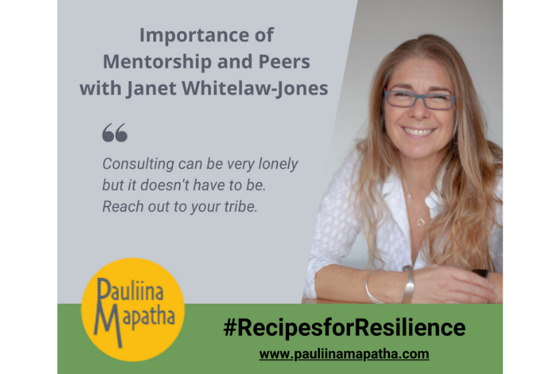 The Importance of Mentorship and Peers with Janet Whitelaw-Jones